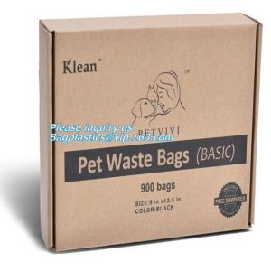 Buy cheap Doggy Poo Bags Compostable Doggie Dog Poop Bags Custom Printed, Disposable Compostable Doggie Biodegradable Pet Dog Wast from wholesalers