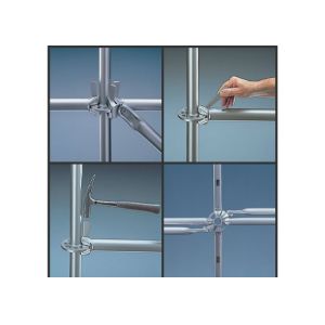 Buy cheap Customized Galvanized Metal Scaffolding For High Rise Layher Truss from wholesalers