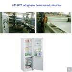 Co - Extrusion ABS HIPS PMMA PP Sheet Extrusion Line Refrigerator Board Making