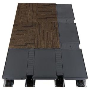 Buy cheap Antistatic Soundproof metal raised floor panels For Computer Room from wholesalers