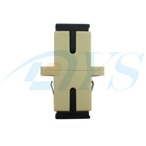 Buy cheap SC/UPC Simplex Fiber Optic Adapter With Plastic Housing from wholesalers