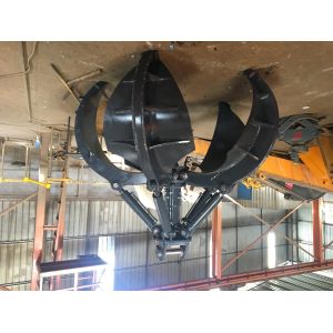 Buy cheap Rotating Orange Peel Grab Hydraulic Excavator Grapple Q355B Material from wholesalers