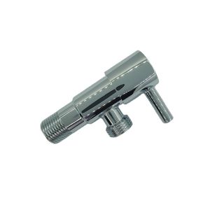 201 Plating Faucet Angle Valve Sanitary Ware Basin Angle Valve For Lavatory