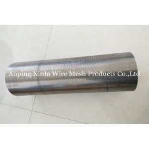 8-5/8" SS Johnson Wire Continuous Slot Screen For Water Well Sand Control