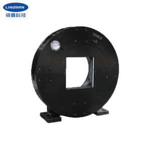 Buy cheap Lingman Lower Energy Loss Rotary Pneumatic 4 Jaw Chuck For Laser Cutting Machine With Long Service Life from wholesalers