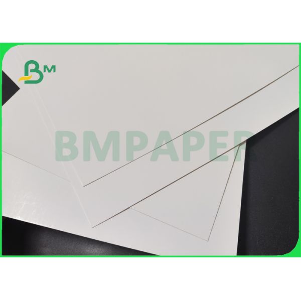 12PT 14PT White C1S Cover Stock Paper For Postcard 483mm One Side Glossy