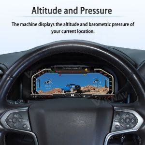 Buy cheap Viknav 13 Inch Car Digital Cluster For Chevrolet Silverado GMC SIERRA 2014-2018 LCD Car Digital Speedometer Dashboard Panel Instrument Panel Virtual Cockpit from wholesalers