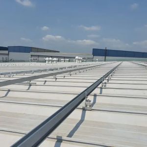 Buy cheap Customized Based Aluminum Solar Rail PV Panel Mounting Structures for Applicable Module from wholesalers