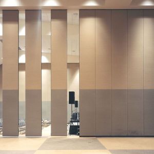 Buy cheap Folding Removable Soundproof Partition Wall 85mm Thickness Melamine Surface from wholesalers