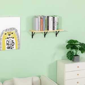 Customized Stainless Steel Triangular Bracket Bookshelf Fixed Frame with