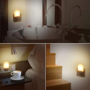 30LM motion activated night light plug in / 0.30w Automatic Sensor Night Lamp