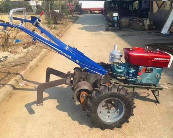 Quality Two Wheel Walking Tractor Cable Pulling Machine For Cable Pulling Wire Rope Pulling Hand Tractor for sale