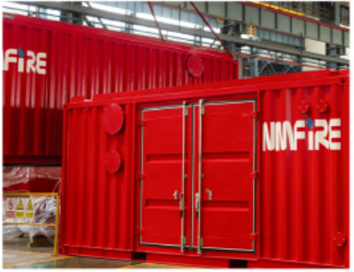 Buy cheap 3D Design Skid Mounted Fire Pump For Outdoor Containerised Fire Fighting from wholesalers