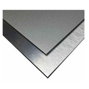 Buy cheap ACP Gold Silver Brushed Aluminum Composite Panel Fireproof PE Coating from wholesalers