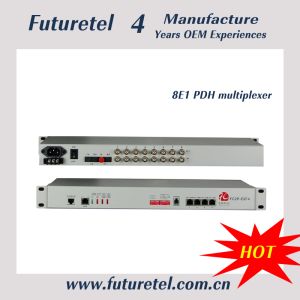 Buy cheap 8e1 multi-sevice single mode pdh fiber optic communication  multiplexer from wholesalers