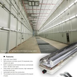 Buy cheap IP66 Explosion Proof Fluorescent Lighting with ATEX/IECEx | Ceiling, Wall & Pendant Mount for Hazardous Sites from wholesalers