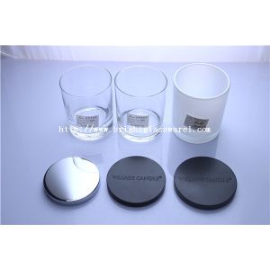 Buy cheap wholesale glass candle holder with lid from wholesalers