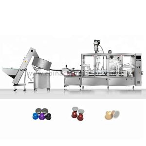 China 0.5Mpa K Cup 60mm 12KW Coffee Capsule Filling Machine on sale