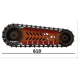 Buy cheap 20kg Load Ip68 Tracked Robot Chassis Small Size from wholesalers