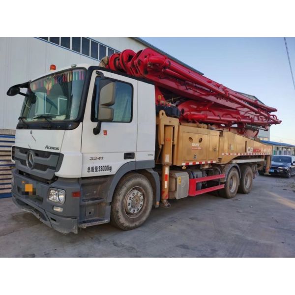 Sy 49 Meter Used Heavy Equipment Boom Pump for Concrete Bathching Plant