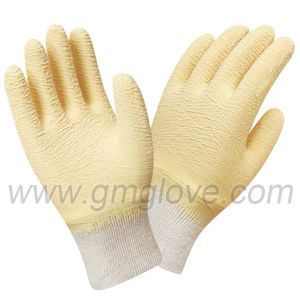 Buy cheap Latex Dipped Work Gloves, Crinkle Grip product