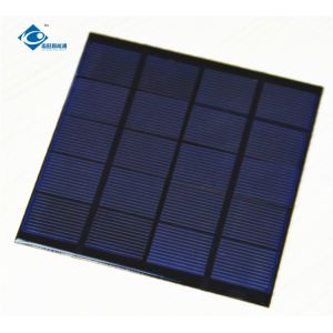 Buy cheap Epoxy Adhesive 1.5W 5V Residential Solar Power Panels ZW-110110 Max Current 0.35A from wholesalers