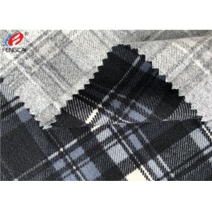 Customized Printed Brushed Polyester Tricot Knit Fabric Velvet Home Textile