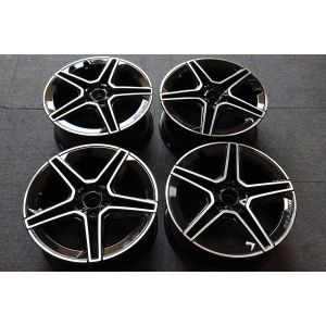 Buy cheap Forging Black AMG 66.6 Hole  5x112 20 Inch Wheels 5 Double Spoke from wholesalers