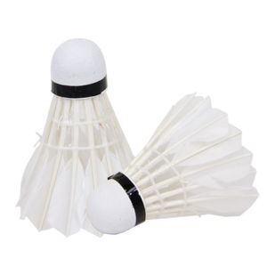 Buy cheap Lightweight Badminton Training Shuttlecock White Ball Badminton Ball Goose Feather from wholesalers