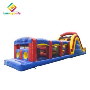 Buy cheap Commercial Obstacle Course Jumping Castle Colourful For Kids Amusement from wholesalers