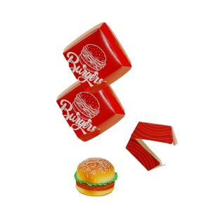Buy cheap Eco-friendly corrugated paper burger box wholesale custom printing logo size from wholesalers