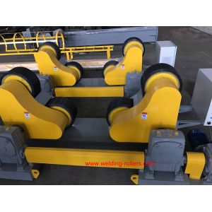 Buy cheap 60 Ton Welding Pipe Rollers For Wind Tower Heavy Duty Pipe Roller Stands from wholesalers