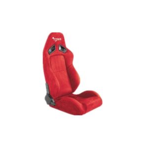 Buy cheap Adjustable Custom Racing Seats / Red Leather Racing Seats Suede Material from wholesalers