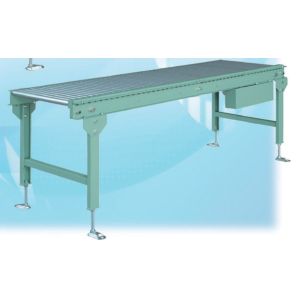 Buy cheap Galvanized Pipe 9M Length 600mm height Pallet Roller Conveyor product