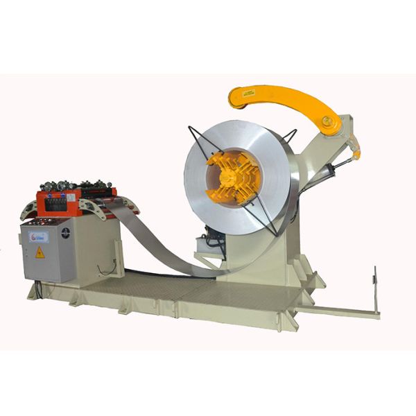 Buy cheap Servo Motor 2 In 1 Leveling Machine And Sheet Metal Decoiler from wholesalers