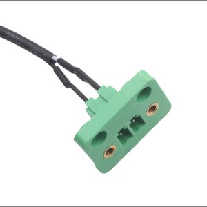 HSG 2Pin 1.25mm Pitch Lvds Cable Assembly TO Feed Through Header 2Pin 3.81mm