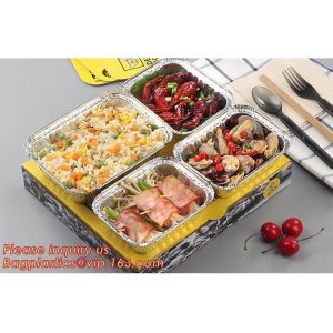 Buy cheap Aluminium foil food container 32x26x6.5cm 1/2 steamtable deep pan rec32267f with foil lid or plastic dome lid BAGEASE B from wholesalers