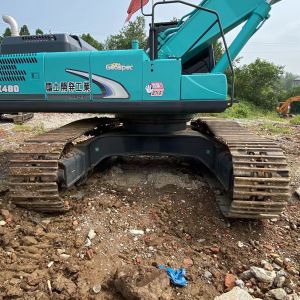 Buy cheap Powerful Used Kobelco SK480 Excavator with Low Exhaust Emission and Low Fuel Consumption from wholesalers