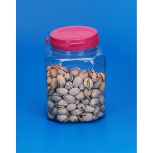 Buy cheap Lightweight 500Ml Plastic Jar Food Grade Pe Material 79 * 79 * 109MM Outside from wholesalers