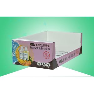 Buy cheap Double Wall Robust PDQ Cardboard Trays With Hand Sanitizer from wholesalers