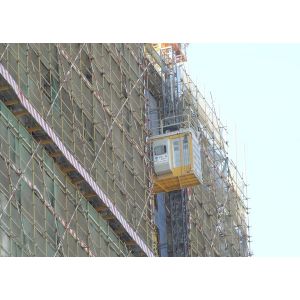 Buy cheap Eco Friendly Lifting 60M / Min Construction Site Lift from wholesalers