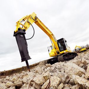 Hydraulic Excavator Hammer 140mm Rock Breakers Chisel for Construction Machinery