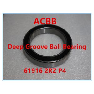 Buy cheap 61916 2RZ ZV4 C3 P4 Deep Groove Ball Bearing High Precision Low Noise product