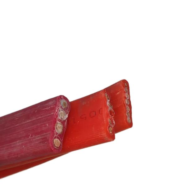 Buy cheap 0.6/1KV Flat Design Silicone Rubber Cable With Stranded Copper Conductor from wholesalers