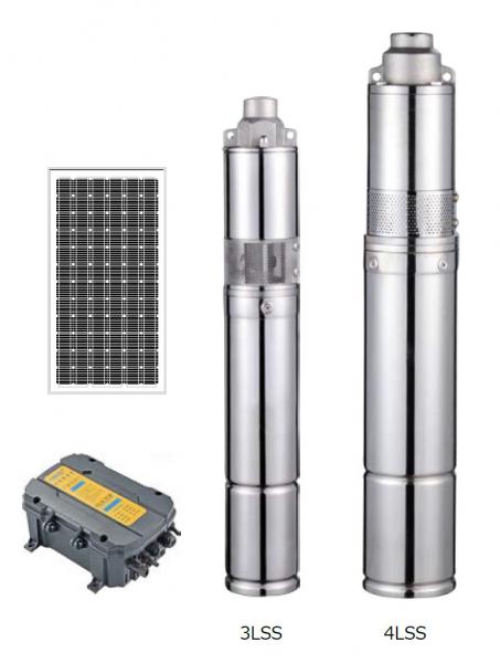 Quality DC Brushless Screw Solar Deep Well Pump For Hotel / Swimming Pool / Irrigation for sale