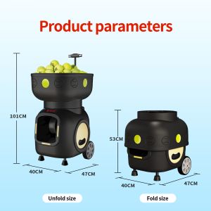 Buy cheap SIBOASI T5 APP Control Mini Shooting Tennis Machine Ball for Training from wholesalers