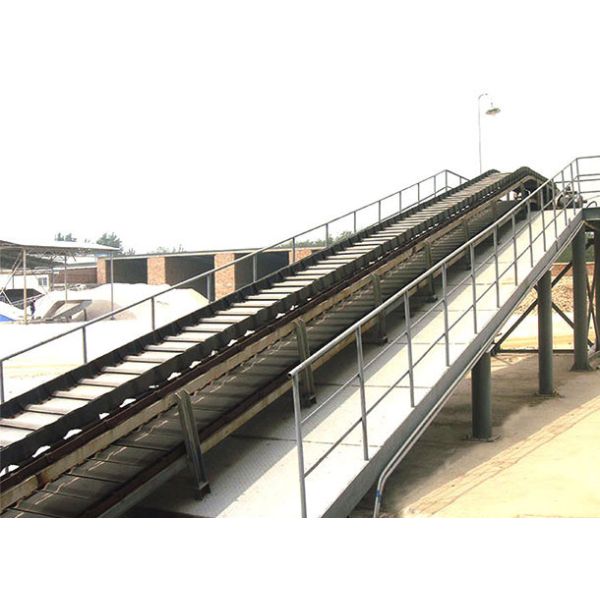 Quality Inclined Belt Conveyor Light Weight / Conveying Equipment for sale