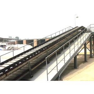 Buy cheap Inclined Belt Conveyor Light Weight / Conveying Equipment from wholesalers