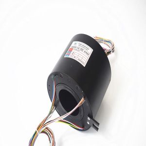 Buy cheap ECN060-24P1 0~380VDC 60mm 300rpm Through Hole Slip Ring from wholesalers