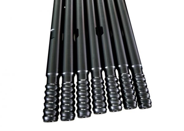 Buy cheap Round Drill Rod R38 T38 T45 Thread System Extension Rod for Quarrying Mining Drill from wholesalers